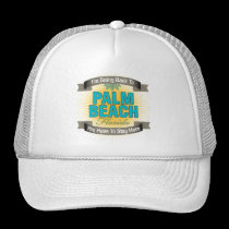 I'm Going Back To (Palm Beach) hats