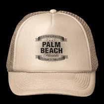 I'm Going Back To (Palm Beach) hats