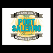 I'm Going Back To (Port Salerno) postcards