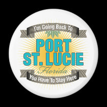 I'm Going Back To (Port St. Lucie) magnets