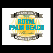 I'm Going Back To (Royal Palm Beach) postcards