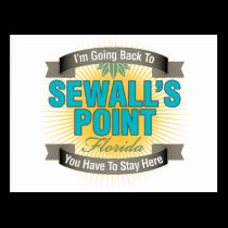 I'm Going Back To (Sewall's Point) postcards