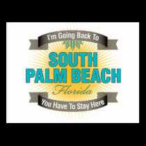 I'm Going Back To (South Palm Beach) postcards
