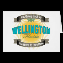 I'm Going Back To (Wellington) cards