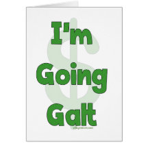 I'm Going Galt Greeting Cards