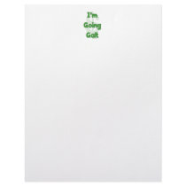 I'm Going Galt Custom Letterhead