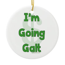 I'm Going Galt Ornament