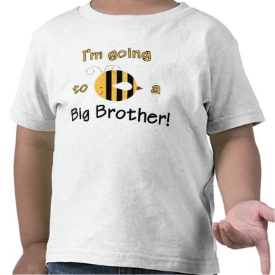 I'm going to be a Big Brother - Cute Bee Design T-shirts