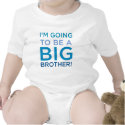 I'm Going to be a Big Brother! t-shirts