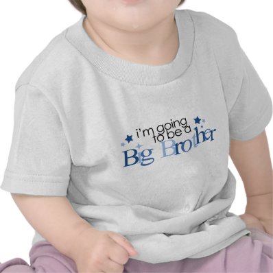 I&#39;m going to be a big brother tshirts