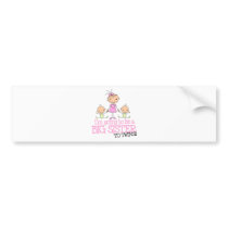 I'm Going to Be a Big Sister to TWINS Bumper Sticker