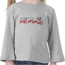 I'm going to be a big sister t-shirts