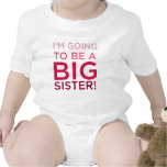 I'm Going to be a Big Sister t-shirts