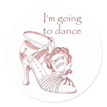 I'm going to dance round stickers
