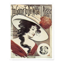 I'm Going To Do What I Please Songbook Cover posters