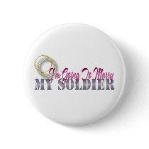 I'm Going To Marry My Soldier Pin