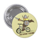 I'm Going Viking Funny Wordplay Flair Button buttons