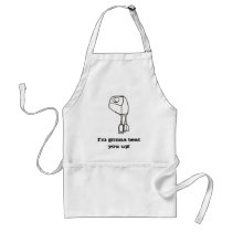 I'm gonna beat you up! aprons