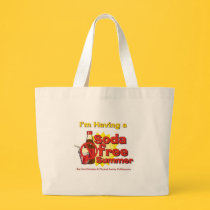 "I'm Having a Soda Free Summer" totebag bags