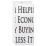 I'm Helping The Economy By Buying Useless Items Custom Rack Cards