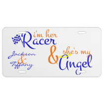 I'm Her Racer License Plate at Zazzle
