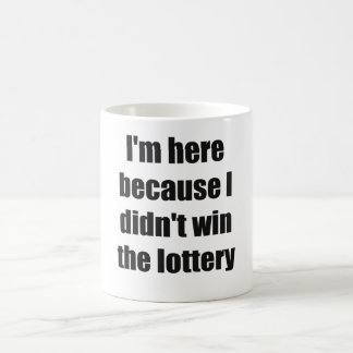 I didnt win the lottery