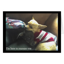I'm Here For You Greeting Card
