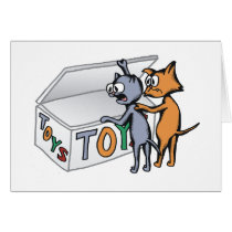 "I'm Here Fur You" Sympathy Card cards