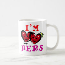 I'm Hers 2 mugs
