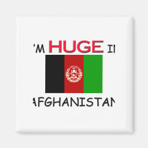 I'm HUGE In AFGHANISTAN Fridge Magnet