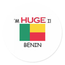 I'm HUGE In BENIN stickers