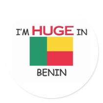 I'm HUGE In BENIN stickers