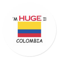 I'm HUGE In COLOMBIA stickers