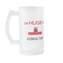I'm HUGE In GIBRALTAR mugs