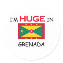 I'm HUGE In GRENADA stickers