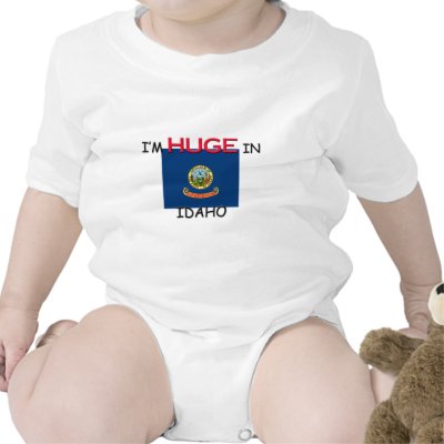 I'm HUGE In IDAHO T Shirts by flagshirt