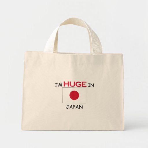 I'm HUGE In JAPAN Canvas Bags