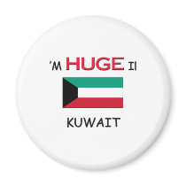 I'm HUGE In KUWAIT magnets by flagshirt I'm HUGE In KUWAIT magnets