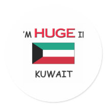 I'm HUGE In KUWAIT stickers