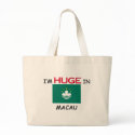 I'm HUGE In MACAU bags by flagshirt I'm HUGE In MACAU bags