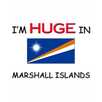 I'm HUGE In MARSHALL ISLANDS T-shirts by flagshirt
