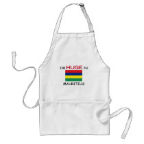 I'm HUGE In MAURITIUS aprons by flagshirt I'm HUGE In MAURITIUS aprons