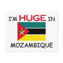 I'm HUGE In MOZAMBIQUE postcards by flagshirt I'm HUGE In MOZAMBIQUE postcards
