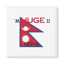 I'm HUGE In NEPAL magnets by flagshirt I'm HUGE In NEPAL magnets