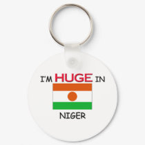 I'm HUGE In NIGER keychains by flagshirt I'm HUGE In NIGER keychains