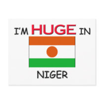 I'm HUGE In NIGER postcards by flagshirt I'm HUGE In NIGER postcards