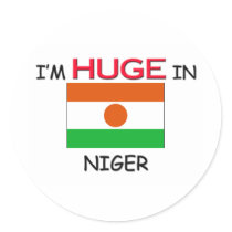 I'm HUGE In NIGER stickers