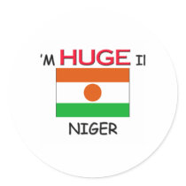 I'm HUGE In NIGER stickers