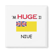 I'm HUGE In NIUE magnets by flagshirt I'm HUGE In NIUE magnets