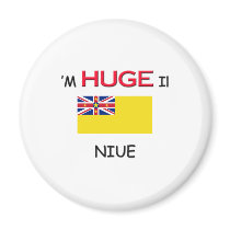 I'm HUGE In NIUE magnets by flagshirt I'm HUGE In NIUE magnets
